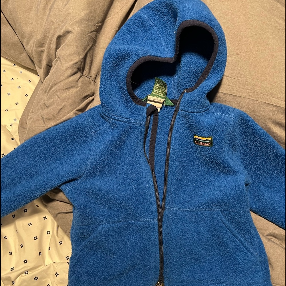 Toddler LLBEAN fleece jacket